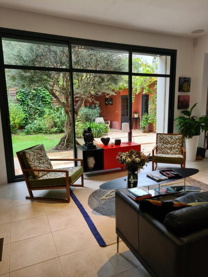 Suite Independante Avec 1 Chambre Et 1 Bureau Montpellier Buitenkant foto